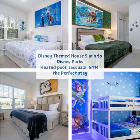 Themed Disney House 5 Min To Disney Parks, Heated Pool, Jacuzzi, Gym And More أورلاندو المظهر الخارجي الصورة