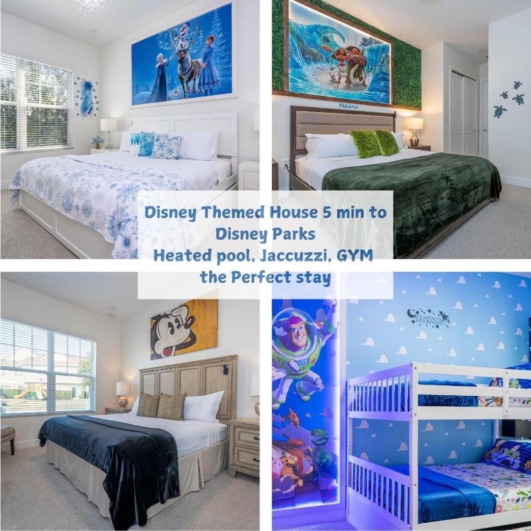 Themed Disney House 5 Min To Disney Parks, Heated Pool, Jacuzzi, Gym And More أورلاندو المظهر الخارجي الصورة